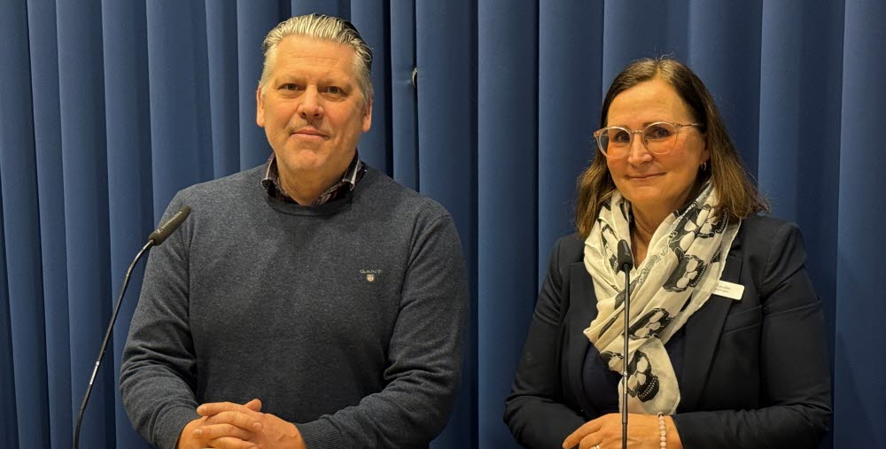 Martin Andersson och Lena Grudén